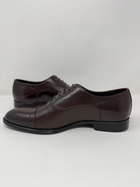 New Bruno Magli Adrian Cap Toe Oxford Brown Leather Sz 8 main image 4